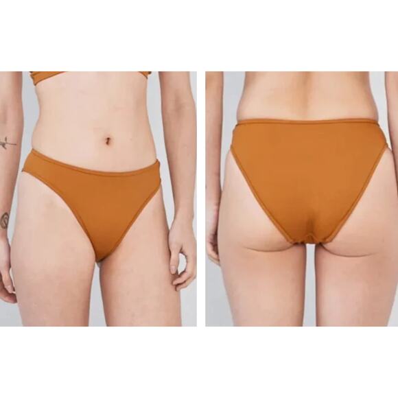 Nu Swim High Cut Bikini Bottoms Size Medium - Picture 1 of 7